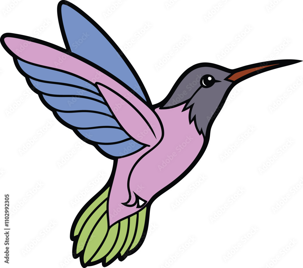 Obraz premium hummingbird in flight