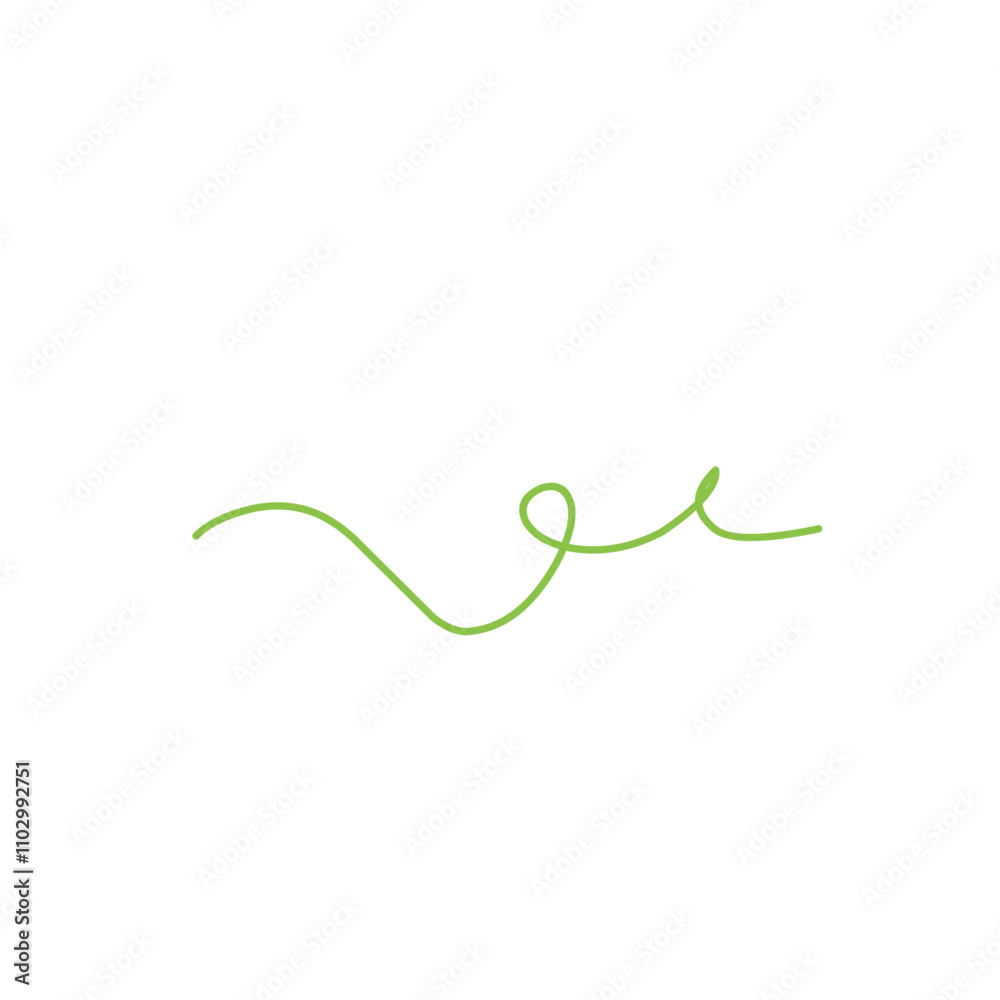 green thread line vector green thread line vector
