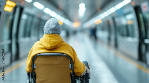 Accessible public transit system enabling inclusive and equitable transportation in modern urban environments supporting diverse community needs and empowering independent mobility