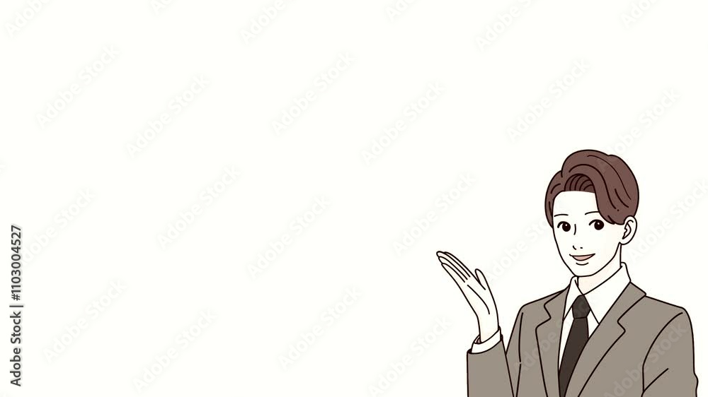 説明、解説、教える、講師、授業、案内、コンシェルジュ、アナウンサー、スーツ、ビジネス、案内人、先生、教授、医者、研究員、営業マン、説明、塾、喋る、動画素材 説明、解説、教える、講師、授業、案内、コンシェルジュ、アナウンサー、スーツ、ビジネス、案内人、先生、教授、医者、研究員、営業マン、説明、塾、喋る、動画素材