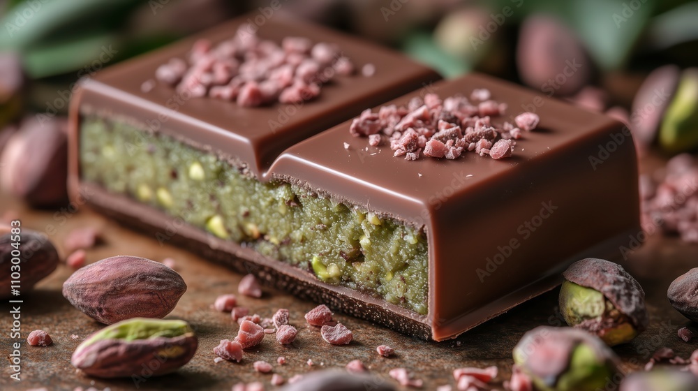 Indulge in Gourmet Pistachio Chocolate Bars for a Decadent Treat Indulge in Gourmet Pistachio Chocolate Bars for a Decadent Treat