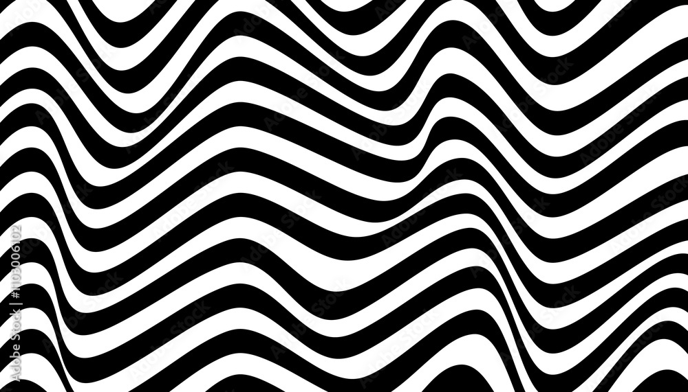 A mesmerizing black and white abstract pattern creating an optical illusion with wavy flowing lines that captivate the eye and evoke a sense of movement and creativity. A mesmerizing black and white abstract pattern creating an optical illusion with wavy flowing lines that captivate the eye and evoke a sense of movement and creativity.