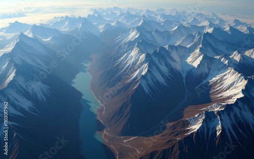 Mountain Lake - Exploring the Grandeur and Mystery of Nature