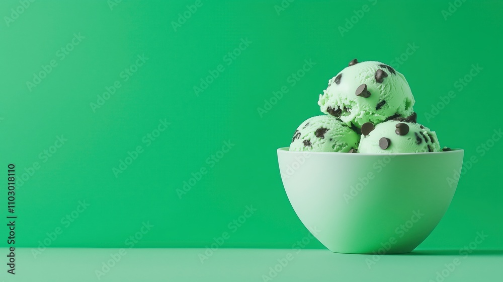 Delicious Mint Chocolate Chip Ice Cream Recipe Delicious Mint Chocolate Chip Ice Cream Recipe