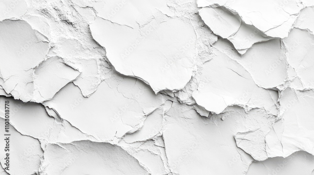 Crumpled white paper texture featuring a distressed appearance, ideal for background use in cards, flyers, and posters with an abstract design. Crumpled white paper texture featuring a distressed appearance, ideal for background use in cards, flyers, and posters with an abstract design.