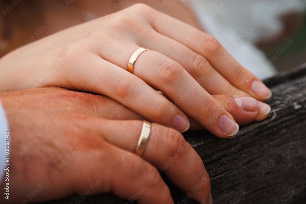 Holding wedding rings. Noble metal jewellery for married couples.Wedding ceremony and planing.Holding traditional bridal commitment jewellery.Golden ring for bride and groom.Marriage proposal exchange Holding wedding rings. Noble metal jewellery for married couples.Wedding ceremony and planing.Holding traditional bridal commitment jewellery.Golden ring for bride and groom.Marriage proposal exchange