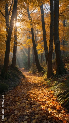 autumn in the forest