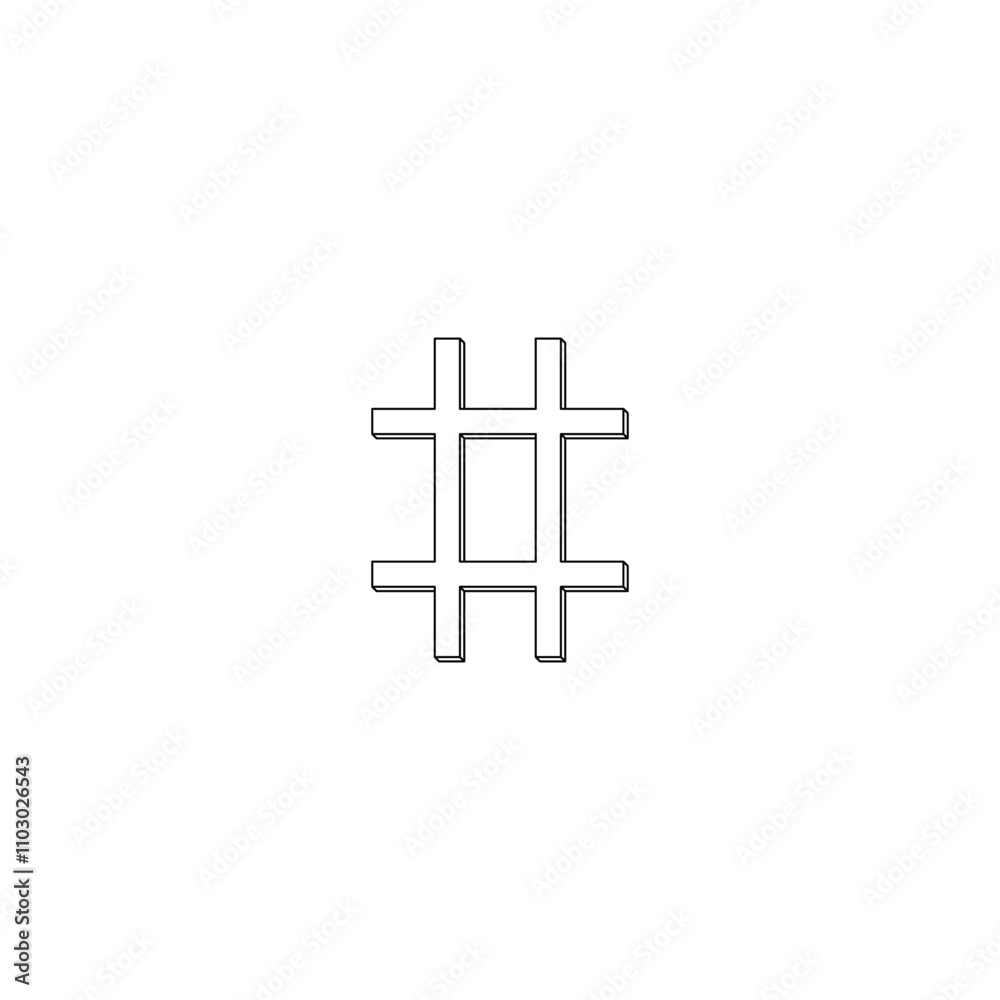 Obraz premium Vector Punctuation Mark Icon