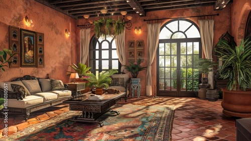 Living room interior 