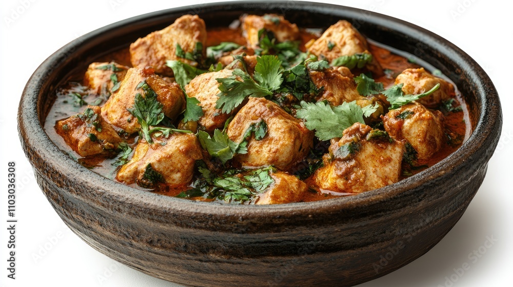 Chicken Tikka Masala curry in bowl. Chicken Tikka Masala curry in bowl.
