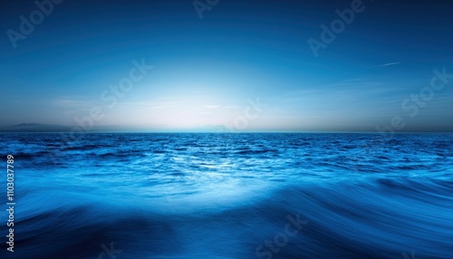Serene Twilight Sea 