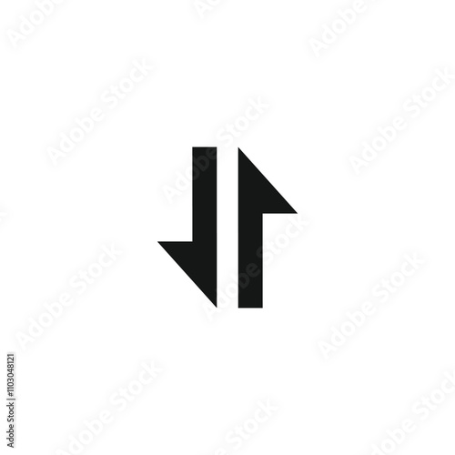 Data transfer icon template vector illustration