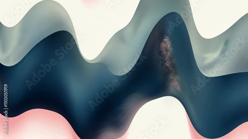 Colorful wave background with space for text in a modern vector design photo