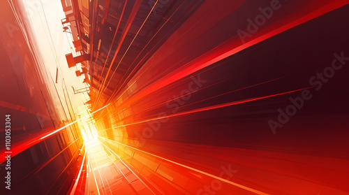 abstract background with rays