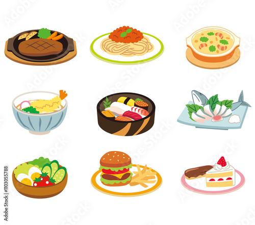 いろいろな料理
