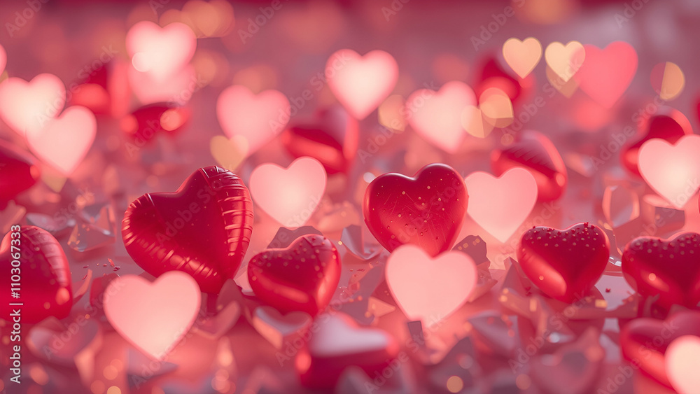 Valentine s Day heart background. with copy space image. Place for adding text or design Valentine s Day heart background. with copy space image. Place for adding text or design