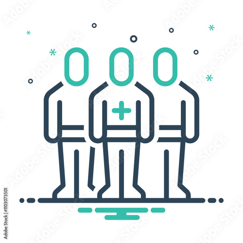 Mix icon for add friend