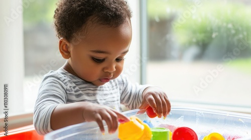 Playful Sensory Activity in Natural Light at Home
