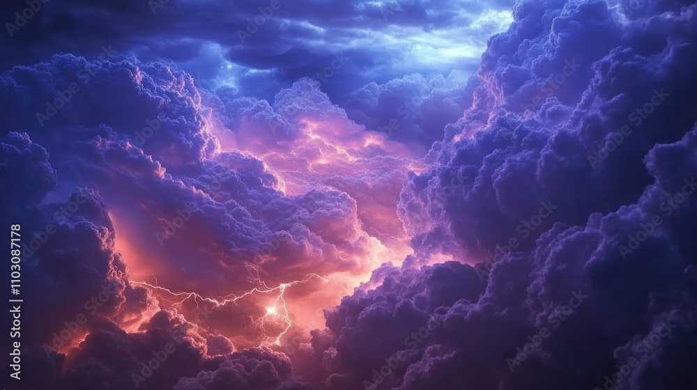 Dramatic stormy sky illuminated by vibrant lightning, featuring dense, swirling clouds hinting at an imminent thunderstorm. Dramatic stormy sky illuminated by vibrant lightning, featuring dense, swirling clouds hinting at an imminent thunderstorm.