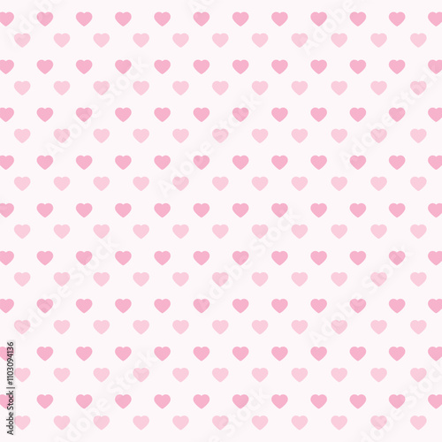 Pink backgrounds Valentines day seamless pattern Love textures with hearts Cute romantic prints-08