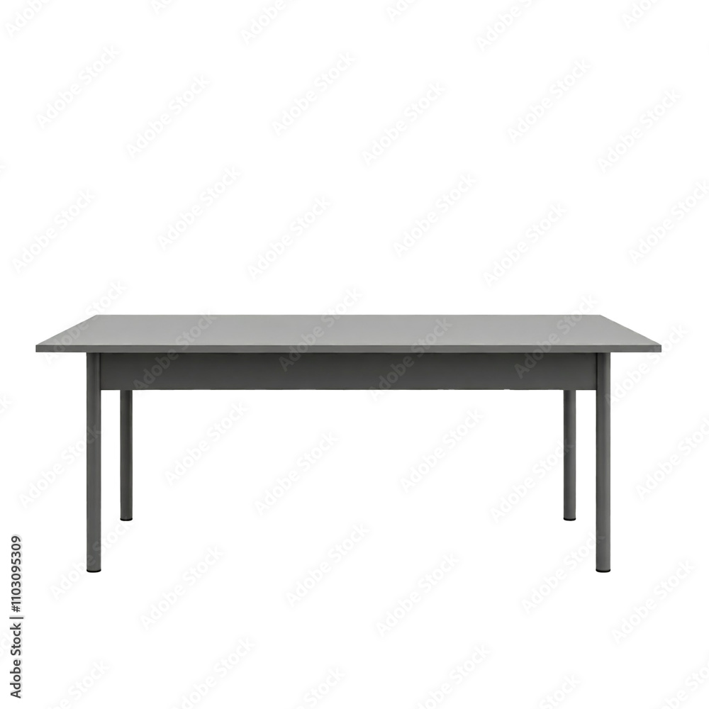 table isolated on white table isolated on white