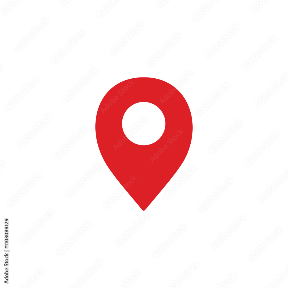 Pin map icon template vector illustration Pin map icon template vector illustration