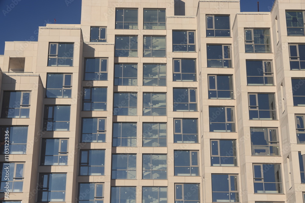 Examples of architecture of new buildings in Moscow, residential areas, Moscow 2024, 2 Examples of architecture of new buildings in Moscow, residential areas, Moscow 2024, 2