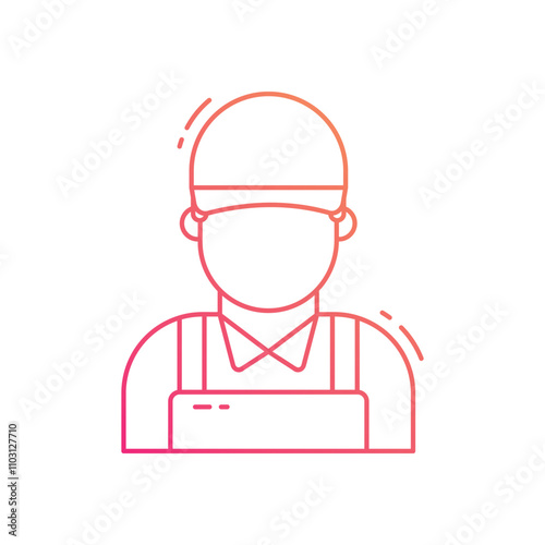 Mechanic vector icon