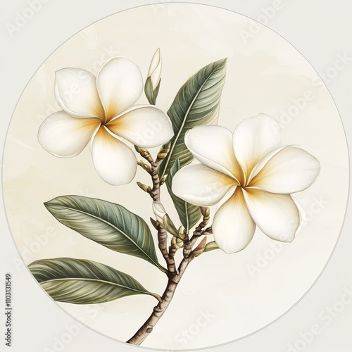 Flower Floral Pattern Marketing Design Asset