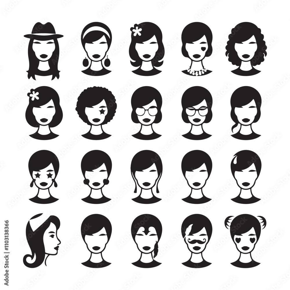 Flat Design Icon Set for Business and Technology Flat Design Icon Set for Business and Technology