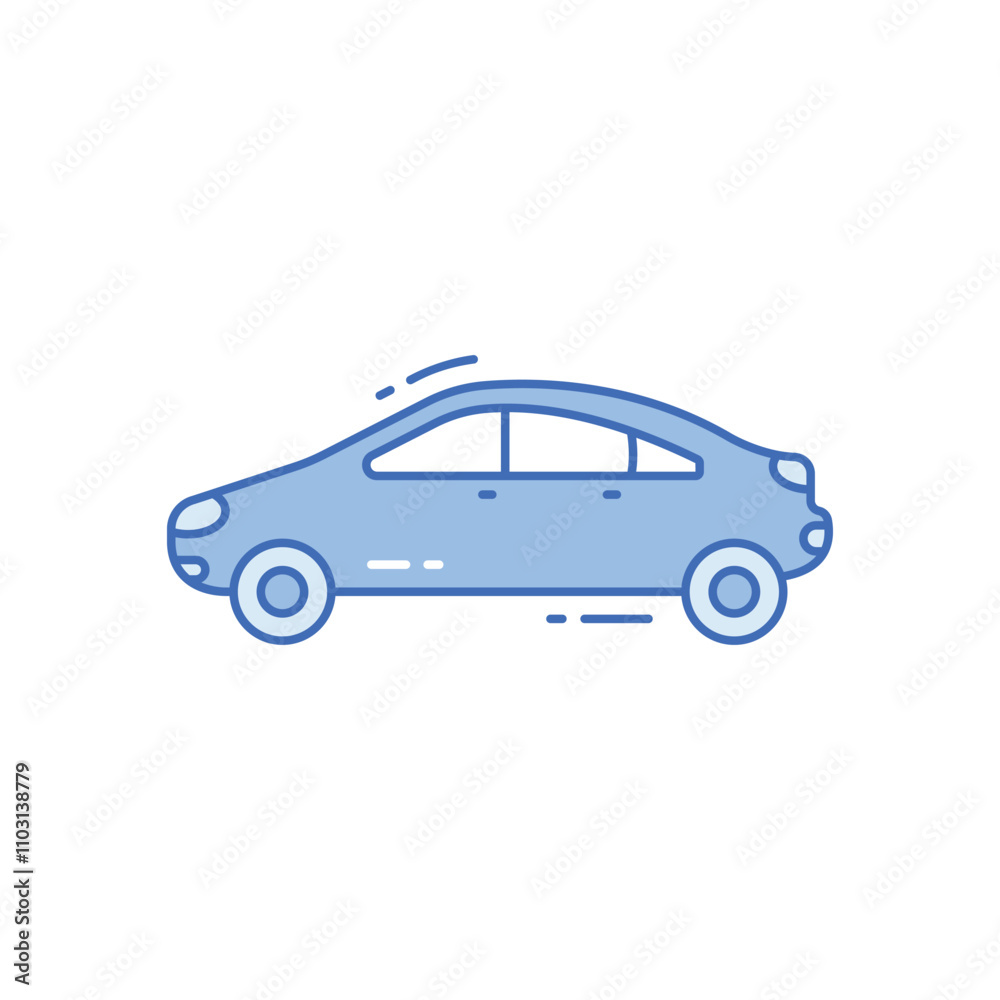 Obraz premium Car vector icon