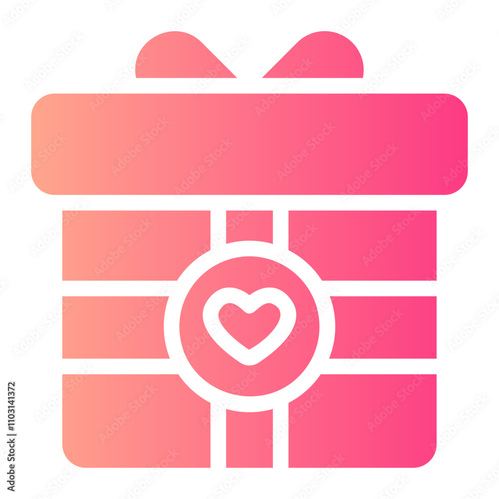 gift gradient icon gift gradient icon