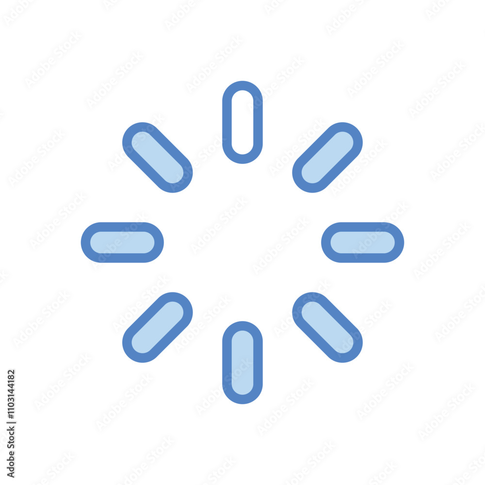Loading icons set vector stock illustration Loading icons set vector stock illustration