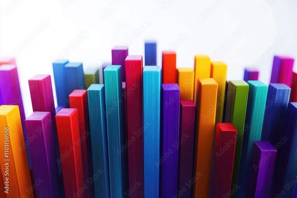 Colorful Straws Close Up Colorful Straws Close Up