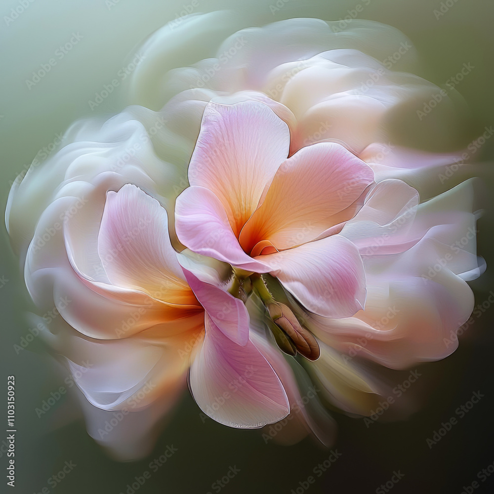 Close Up Flower Petals as Design Element Close Up Flower Petals as Design Element