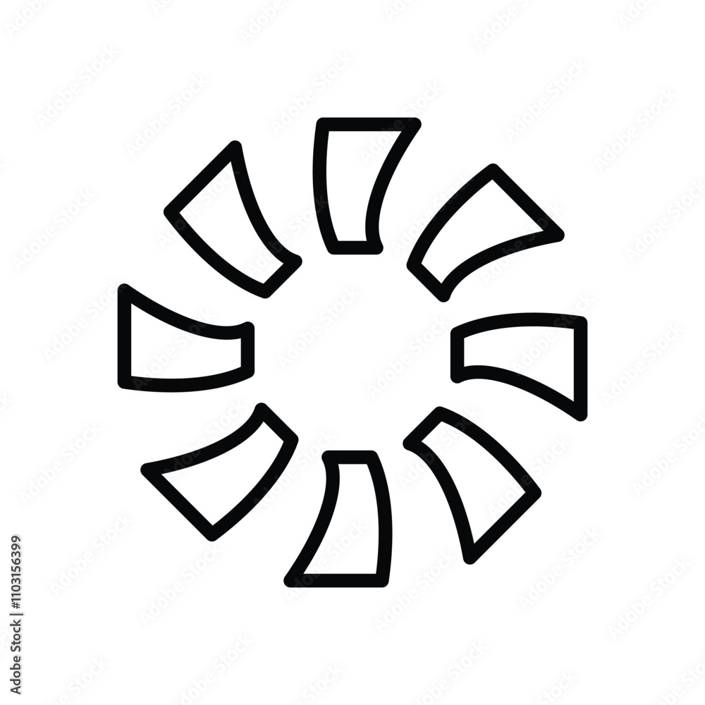Loading icons set vector stock illustration Loading icons set vector stock illustration
