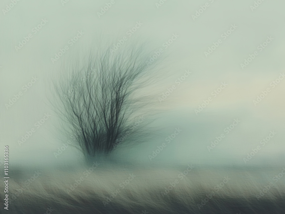 Obraz premium Surreal Grainy Vintage Wallpaper
