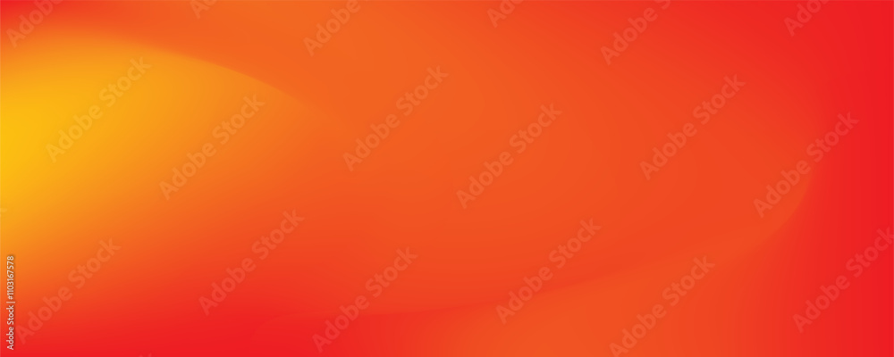 Abstract orange gradient banner template. Abstract orange gradient banner template.