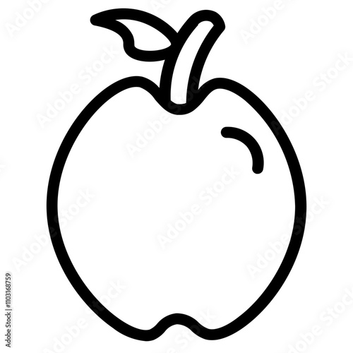 Fruit Quality Size Line Icon