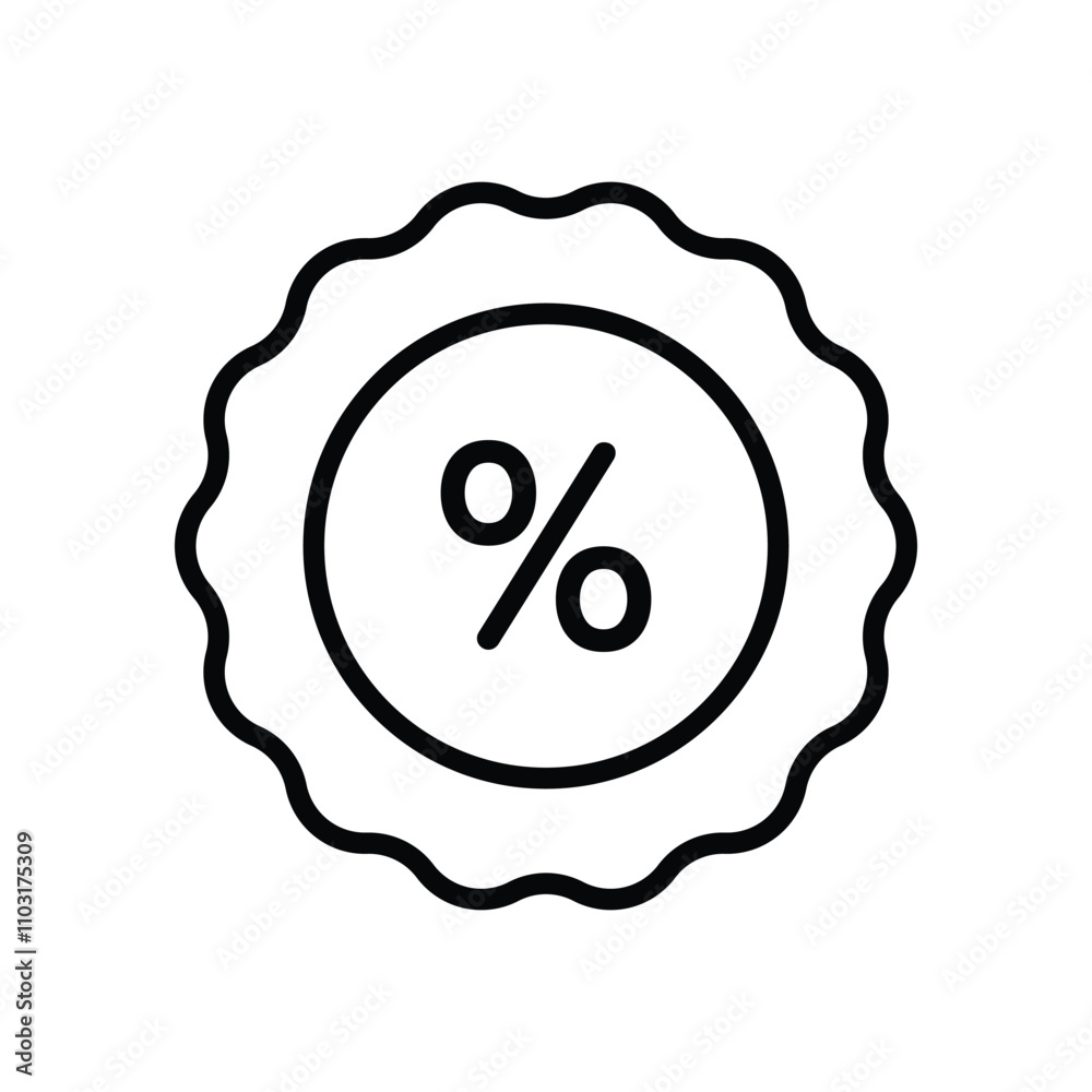 Discount icons set vector stock illustration Discount icons set vector stock illustration