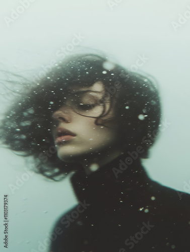 Artistic Surreal Modern Contemporary Woman Portrait