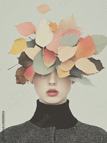 Artistic Surreal Modern Contemporary Woman Portrait
