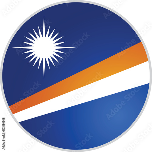 Marshall Islands Round Flag Vector Free Download Marshall Islands Round Flag Vector - GFXLoad