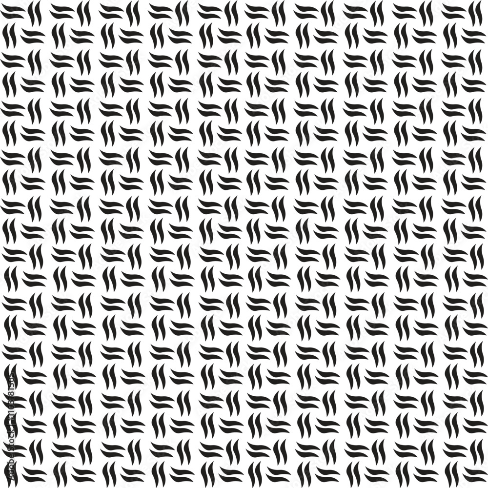Vector seamless pattern. Modern stylish abstract texture, Abstract Geometric Background. Vector Seamless Black and White Pattern Vector seamless pattern. Modern stylish abstract texture, Abstract Geometric Background. Vector Seamless Black and White Pattern