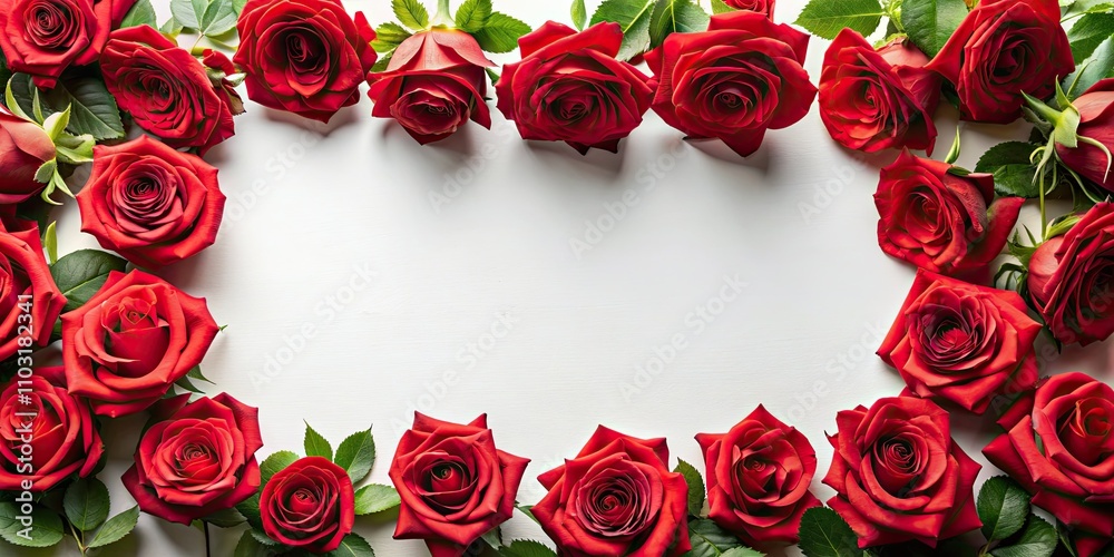 Elegant Red Roses Frame Border for Text and Design, Minimalist Style with Copy Space, Perfect for Floral Invitations, Greetings, or Announcements on Transparent Background Elegant Red Roses Frame Border for Text and Design, Minimalist Style with Copy Space, Perfect for Floral Invitations, Greetings, or Announcements on Transparent Background