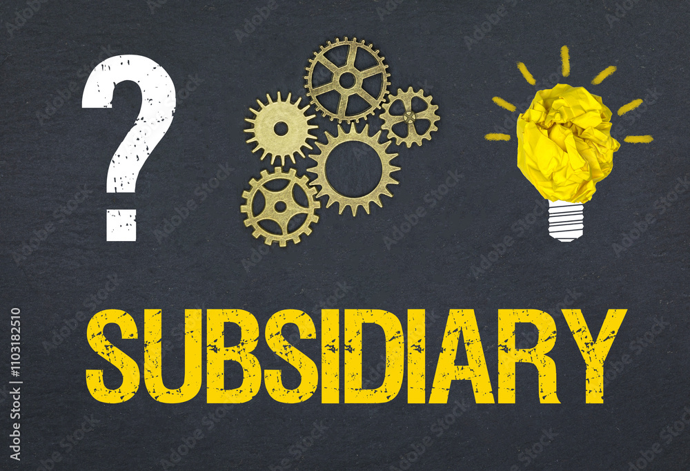 Obraz premium Subsidiary 