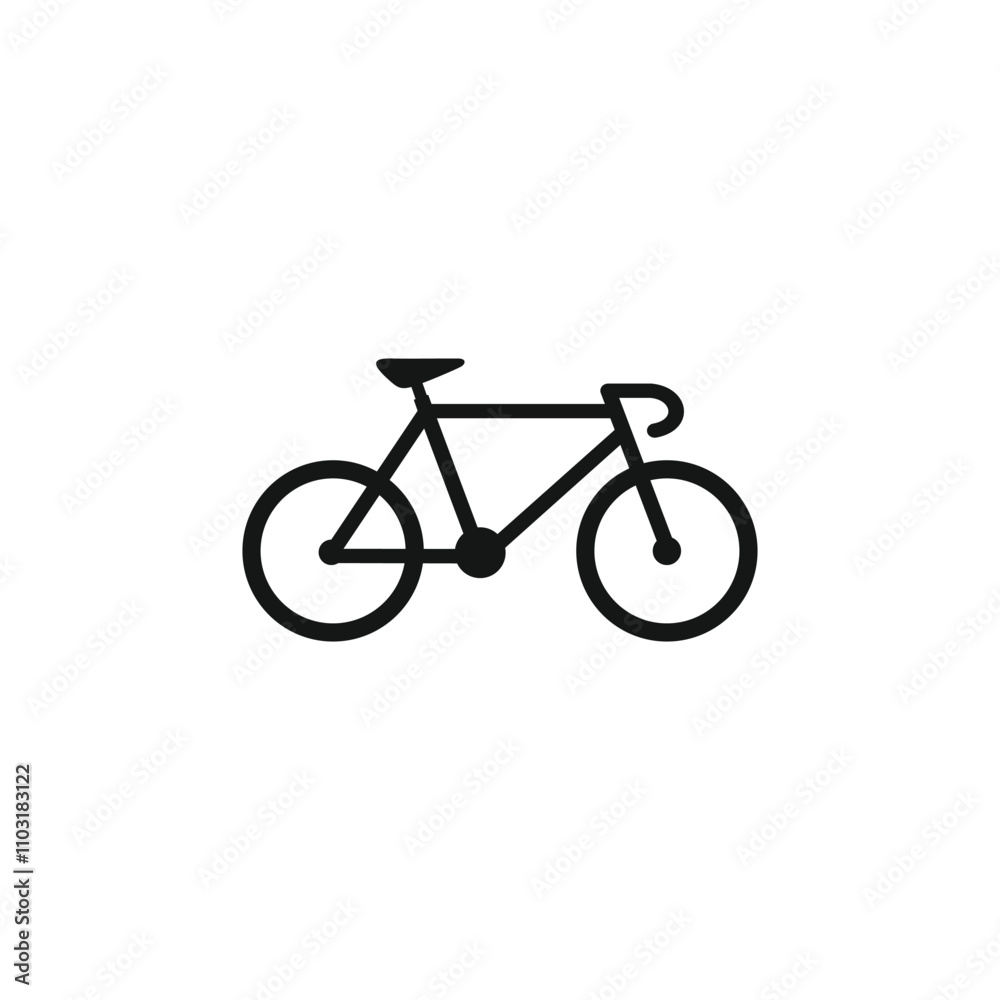 Bicycle icon template vector illustration Bicycle icon template vector illustration