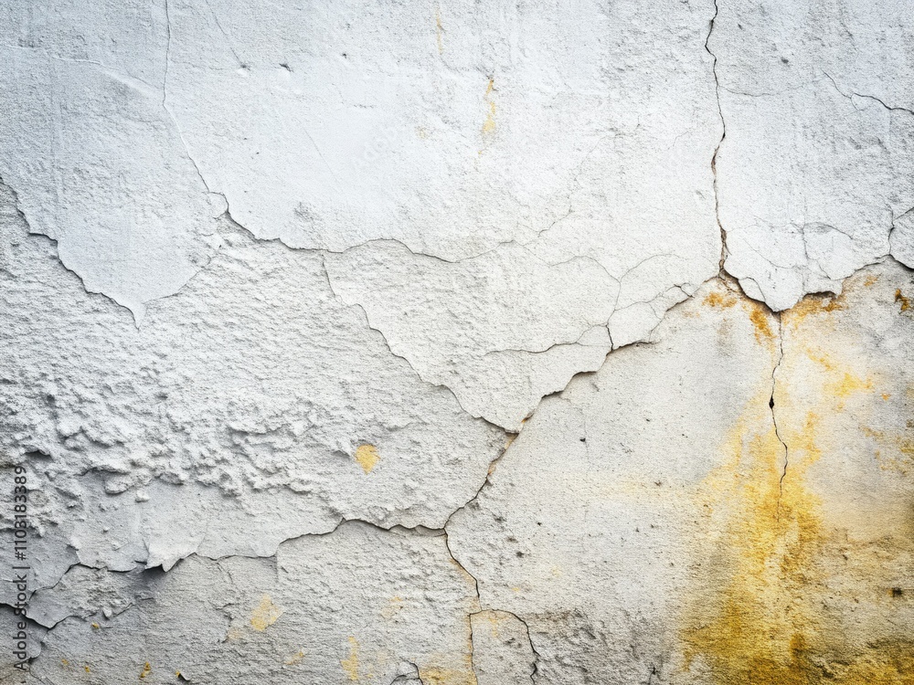 Obraz premium Grungy White Concrete Wall Background for Creative Projects, Textures and Overlays, Ideal for Presentations, Posters, Social Media Graphics, and More