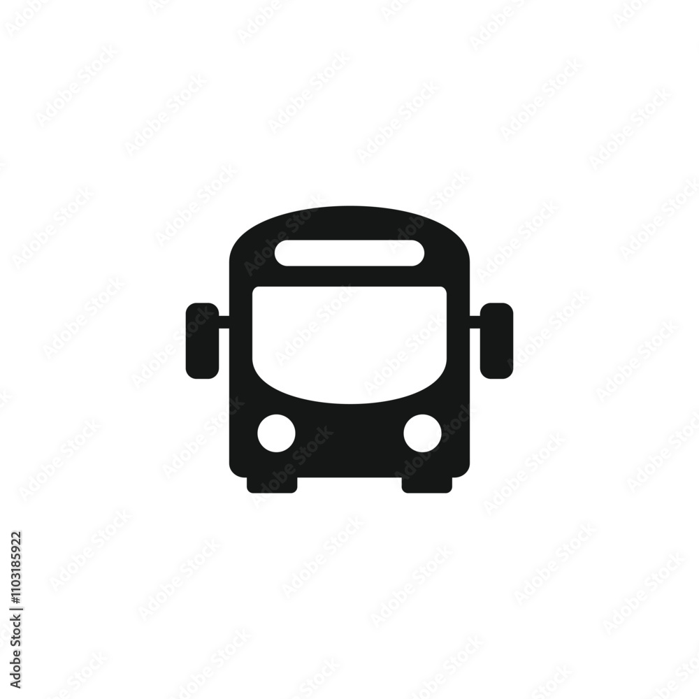 Bus icon template vector illustration Bus icon template vector illustration