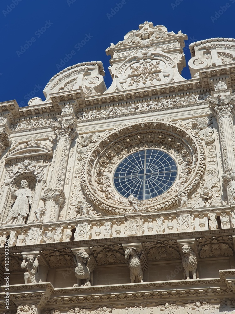 Fototapeta premium detail of church